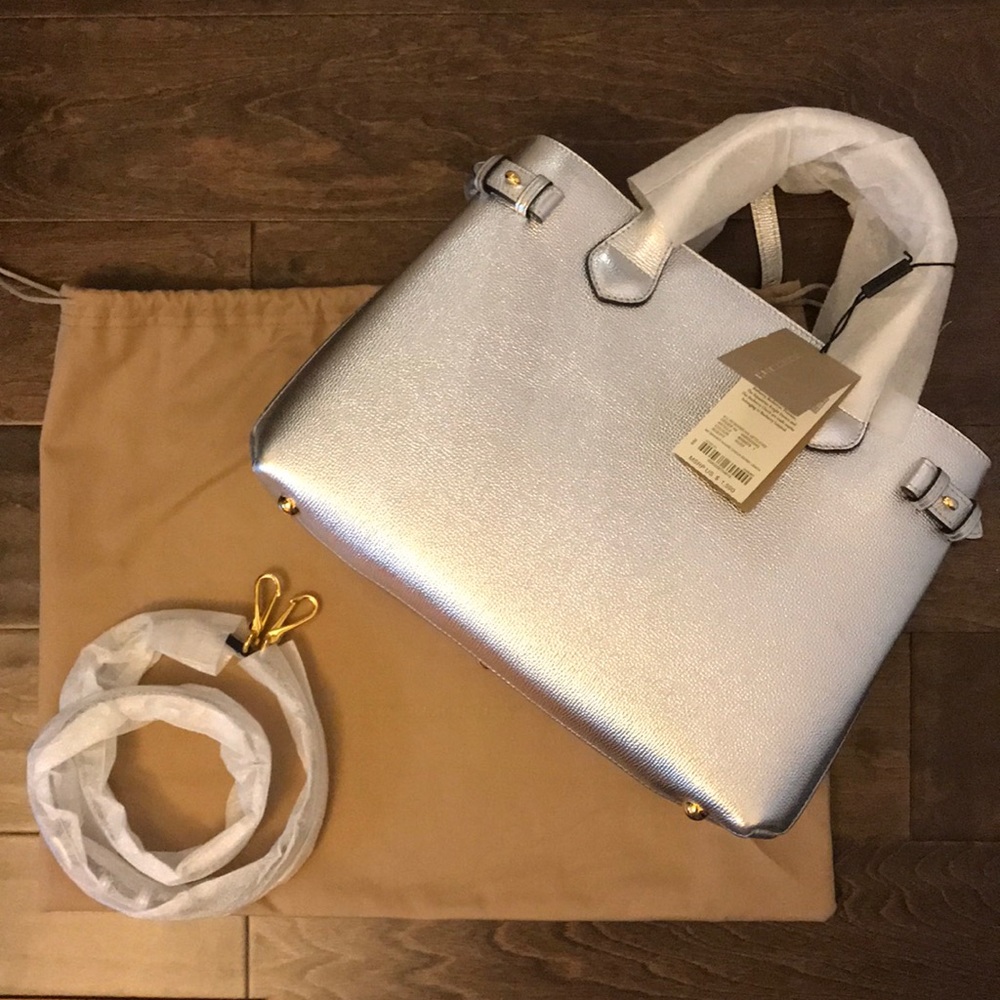 Burberry Silver Tote Bag - Picture 11 of 11